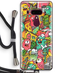 Vexx City: HTC U12+ Transparant Hoesje met koord