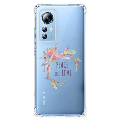 Xiaomi 12 Lite Stevig | Bumper Hoesje | Boho Text Xiaomi 12 Lite Stevig | Bumper Hoesje | Boho Text