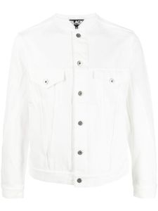 Black Comme Des Garçons surchemise à bords francs - Blanc