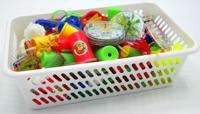 Van Der Doelen 75 uitdeelcadeautje in mandje