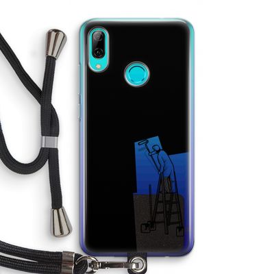 Musketon Painter: Huawei P Smart (2019) Transparant Hoesje met koord