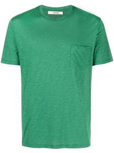 Zadig&Voltaire t-shirt en coton à design chiné - Vert