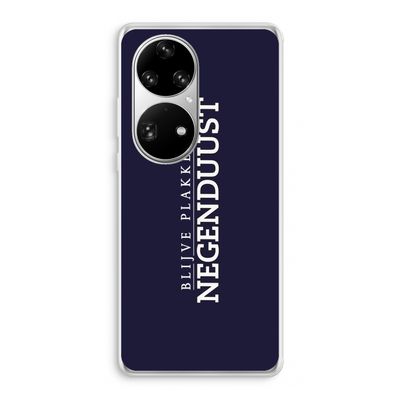 Blijve plakken in Negenduust: Huawei P50 Pro Transparant Hoesje