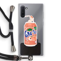 S(peach)less: Samsung Galaxy Note 10 Transparant Hoesje met koord