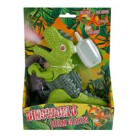Dinoworld Dinosaurus met Stoom Licht en Geluid, 17cm - thumbnail