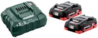 Metabo Basis-set 2 x LiHD 4.0 Ah + Lader ASC 55 - 685163000