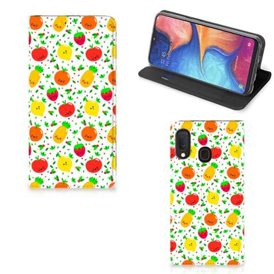 Samsung Galaxy A20e | Flip Style Cover | Fruits