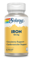Solaray Iron 50mg Capsules