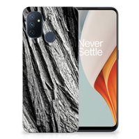 Bumper Hoesje OnePlus Nord N100 Boomschors Grijs - thumbnail