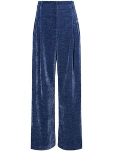 Proenza Schouler White Label pantalon Aria à coupe ample - Bleu