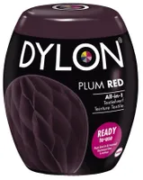 Dylon Wasmachine Textielverf Pods - Plum Red 350g - thumbnail