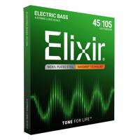 Elixir 14077 Nanoweb Gecoate Bassnaren (45-105)