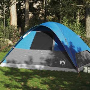 VidaXL Koepeltent 6-persoons waterdicht blauw