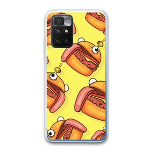 Hamburger: Xiaomi Redmi 10 Transparant Hoesje