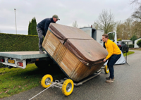 Meenemen en afvoeren oude spa