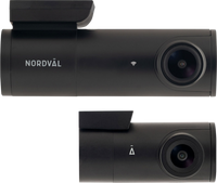 Nordväl DC102 Dashcam 2CH 2K + Wifi 32GB