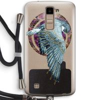 Golden Falcon: LG K10 (2016) Transparant Hoesje met koord