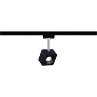 Paulmann Cube 230V-railsysteem lamp URail LED vast ingebouwd 8 W LED Zwart (mat), Chroom