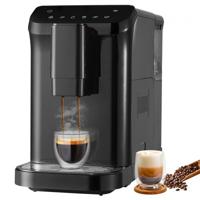 VEVOR automatische espressomachine 15 bar ingebouwde molen 15 maalniveaus