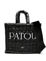 Patou petit sac à main Patou à design matelassé - Noir - thumbnail