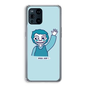 Zwaai: Oppo Find X3 Transparant Hoesje