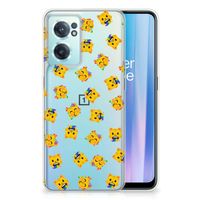 TPU bumper voor OnePlus Nord CE 2 5G Katten Emojis