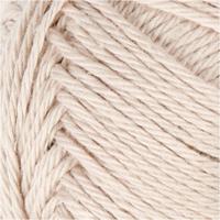 Creativ Company Katoengaren, zandkleur, 50gr, 170m Creativ Company Katoengaren, zandkleur, 50gr, 170m