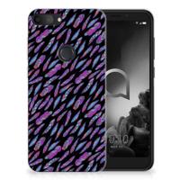 Alcatel 1S (2019) | TPU bumper | Feathers Color