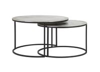 Light & Living Salontafel Talca Set van 2 stuks, 67/75cm - Rond