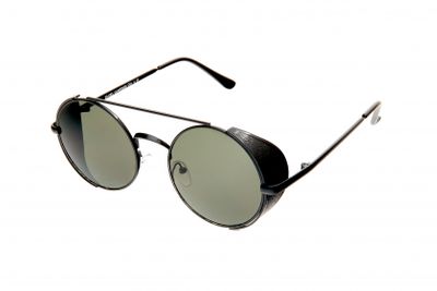 Kost zonnebril unisex zwart/groen (20 095)