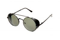 Kost zonnebril unisex zwart/groen (20 095) - thumbnail