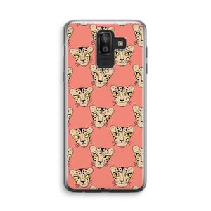 Tijger: Samsung Galaxy J8 (2018) Transparant Hoesje