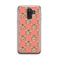 Tijger: Samsung Galaxy J8 (2018) Transparant Hoesje