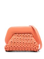 Themoirè sac à bandoulière en maille torsadée - Orange
