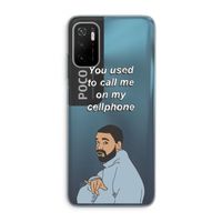 Hotline bling: Xiaomi Poco M3 Pro 5G Transparant Hoesje