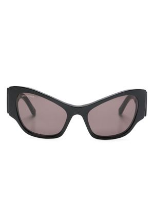 Balenciaga Eyewear lunettes de soleil à monture papillon - Noir