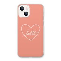 Best heart: iPhone 13 Transparant Hoesje