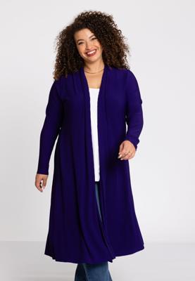 Yoek Vest PLISSE | Paars | Maat 58/60
