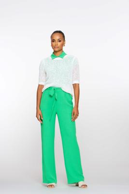 Geisha Pants Crinckle 51127-21 530 Green
