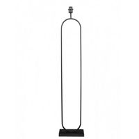 Vloerlamp Gino zwart 140cm