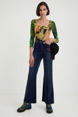 Body met Siësta-kunstwerk - GREEN - L