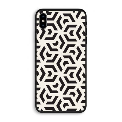 Crazy pattern: iPhone X Biologisch afbreekbaar hoesje