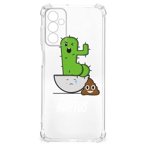 Samsung Galaxy M13 4G | M23 Stevig Bumper Hoesje Cactus Poo