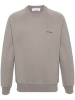 Stone Island sweat en coton à logo appliqué - Gris