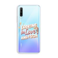 Pizza is the answer: Huawei P Smart Pro Transparant Hoesje