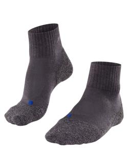 Falke TK2 Explore Cool Korte Wandelsok Dames Asphalt Mel. 39-40