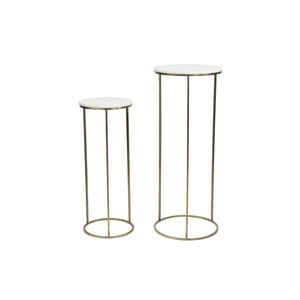 Light & Living Zuil 'Ricardo' Set van 2 stuks, kleur Wit