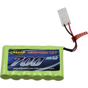 Carson Modellsport NiMH accupack 7.2 V 700 mAh Tamiya-stekker