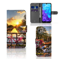 Huawei Y5 (2019) Flip Cover Amsterdamse Grachten