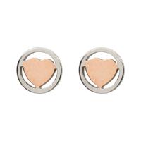 iXXXi Oorbellen Ear Studs Heart Rosé iXXXi Oorbellen Ear Studs Heart Rosé
